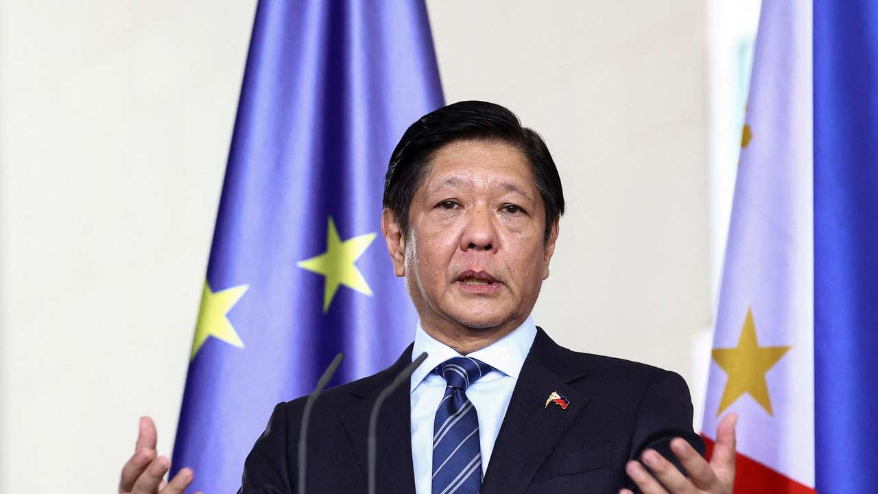 FILE PHOTO: Philippine President Ferdinand Marcos Jr. visits Germany