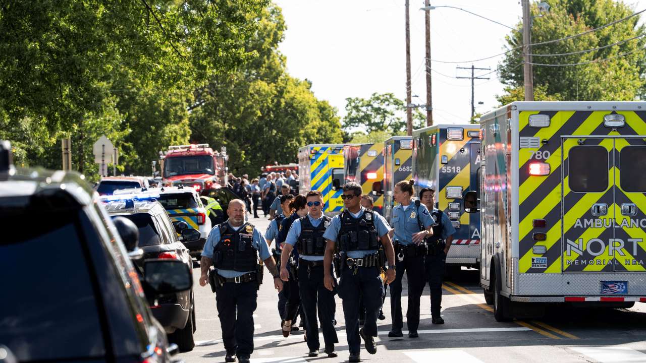 Shooting at Annunciation Church, which is also home to a an elementary school, in Minneapolis