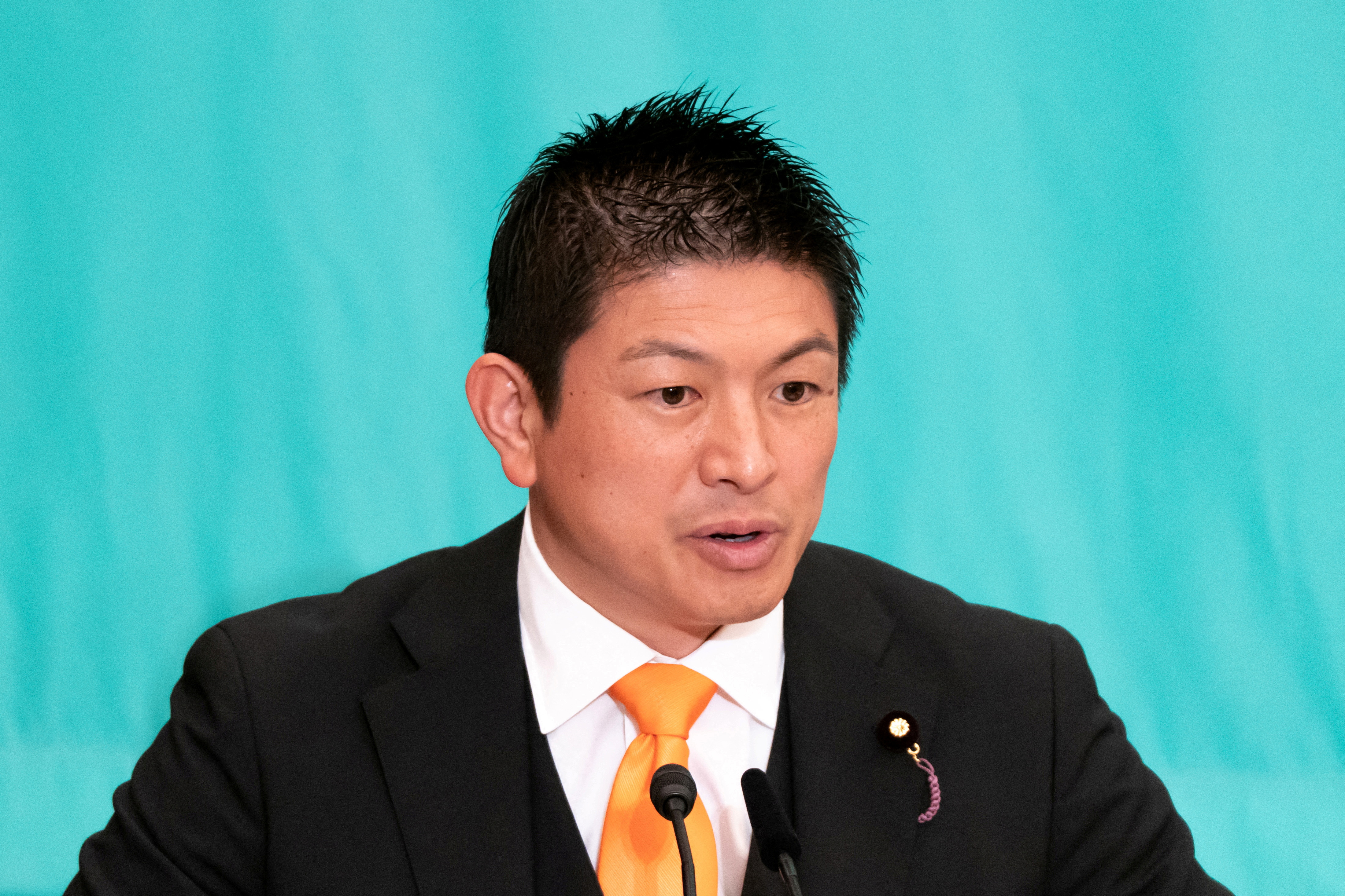 FILE PHOTO: Political party leaders hold debate ahead of Japan's upper house election, in Tokyo