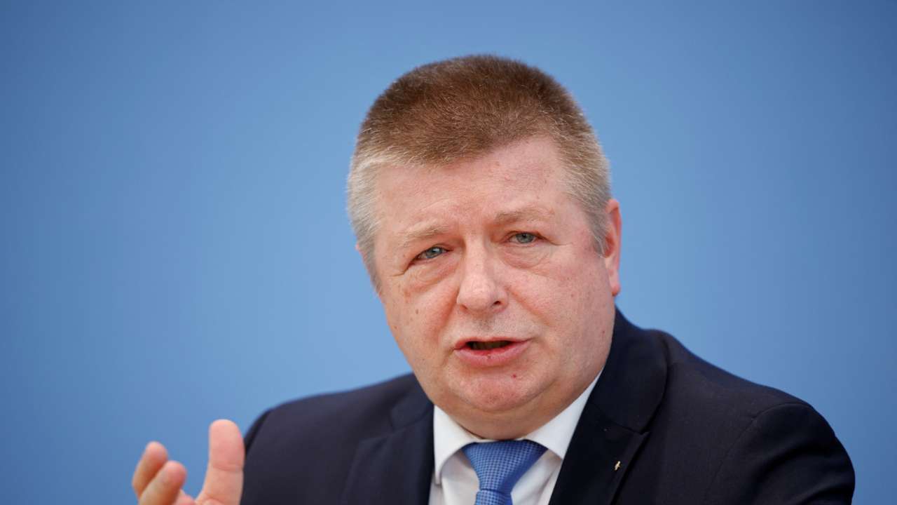 German officials present Constitution Protection Report 2023 in Berlin
