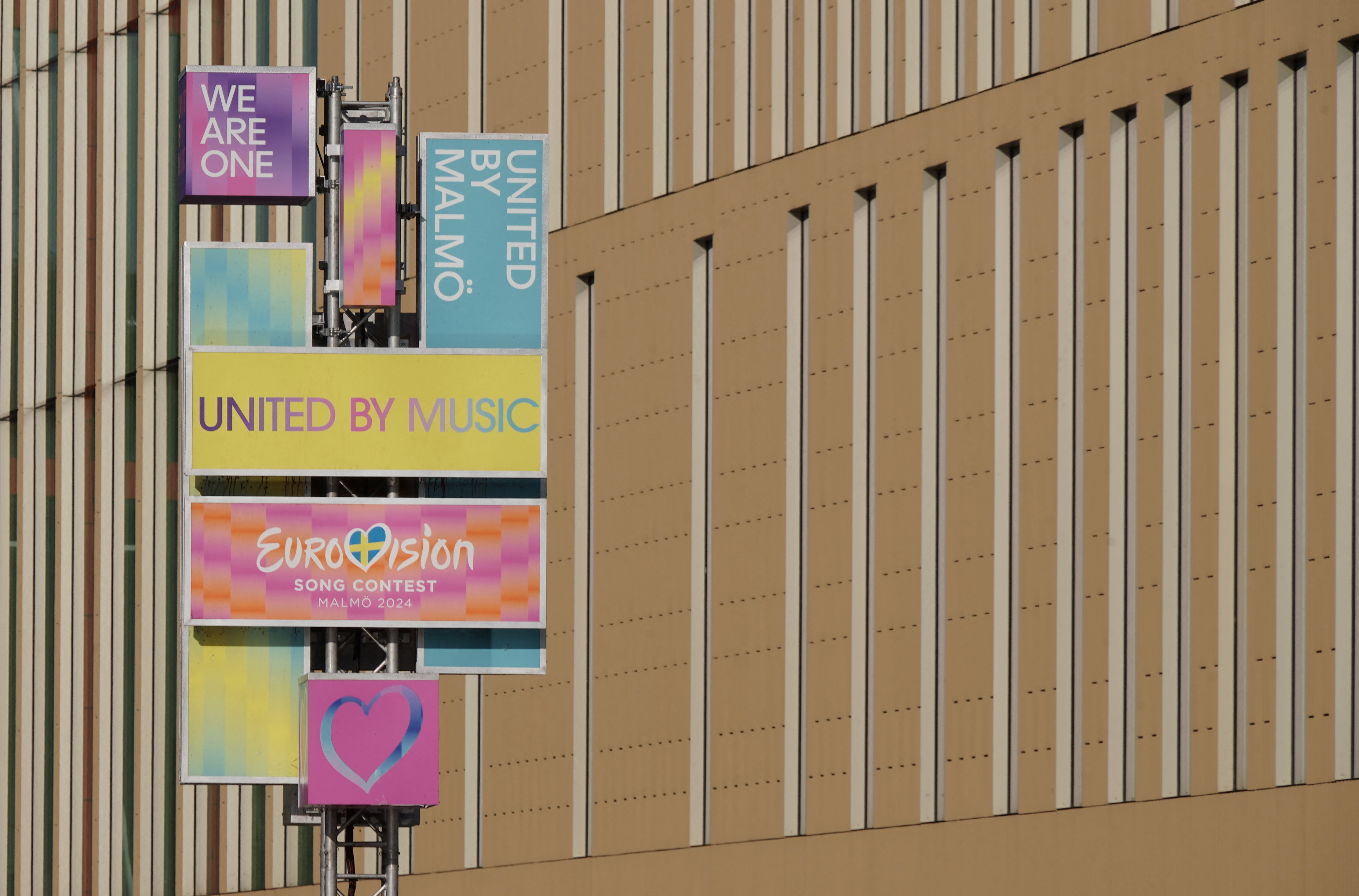 Eurovision Song Contest host Sweden braces for anti-Israel protests