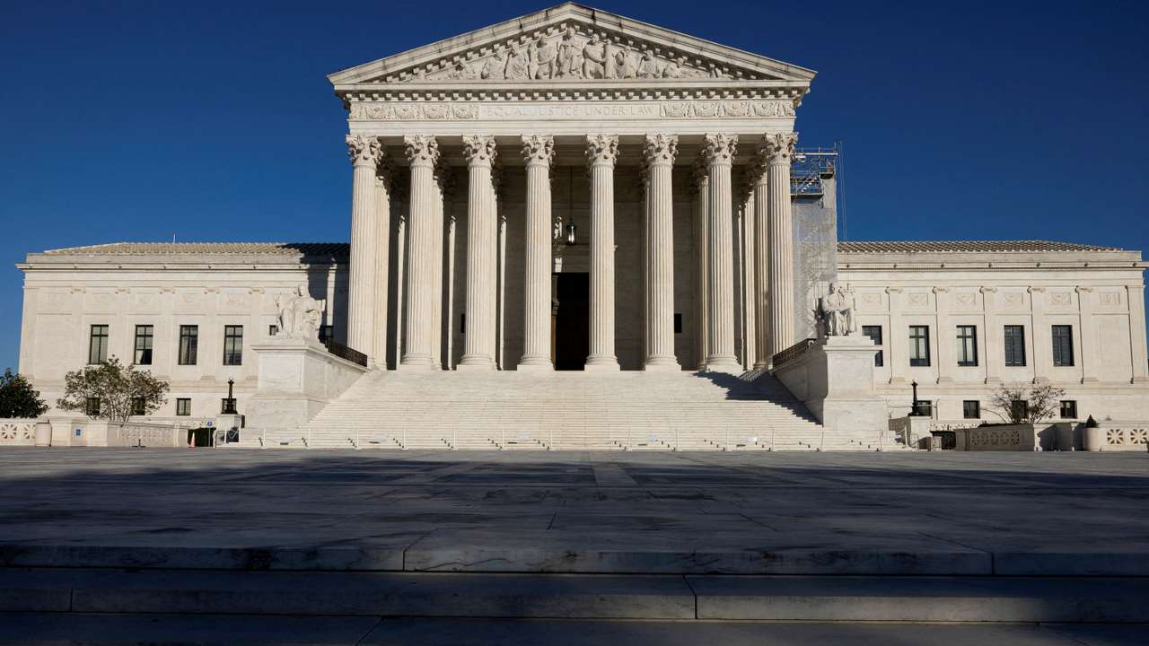 FILE PHOTO: The Supreme Court is pictured, in Washington