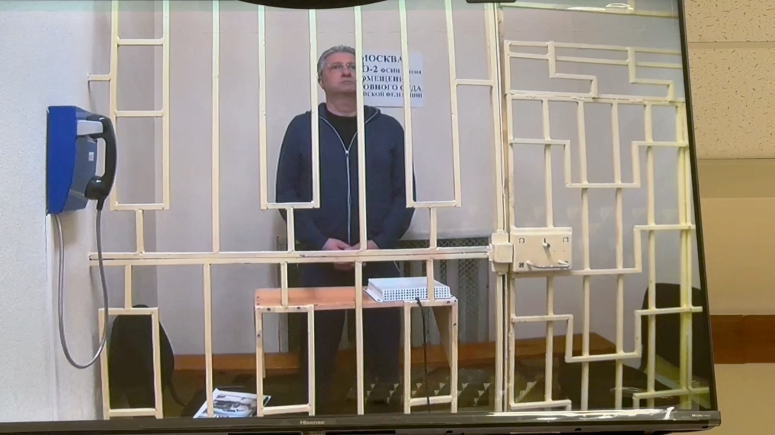 Russia's deputy defence minister challenges pre-trial detention in court