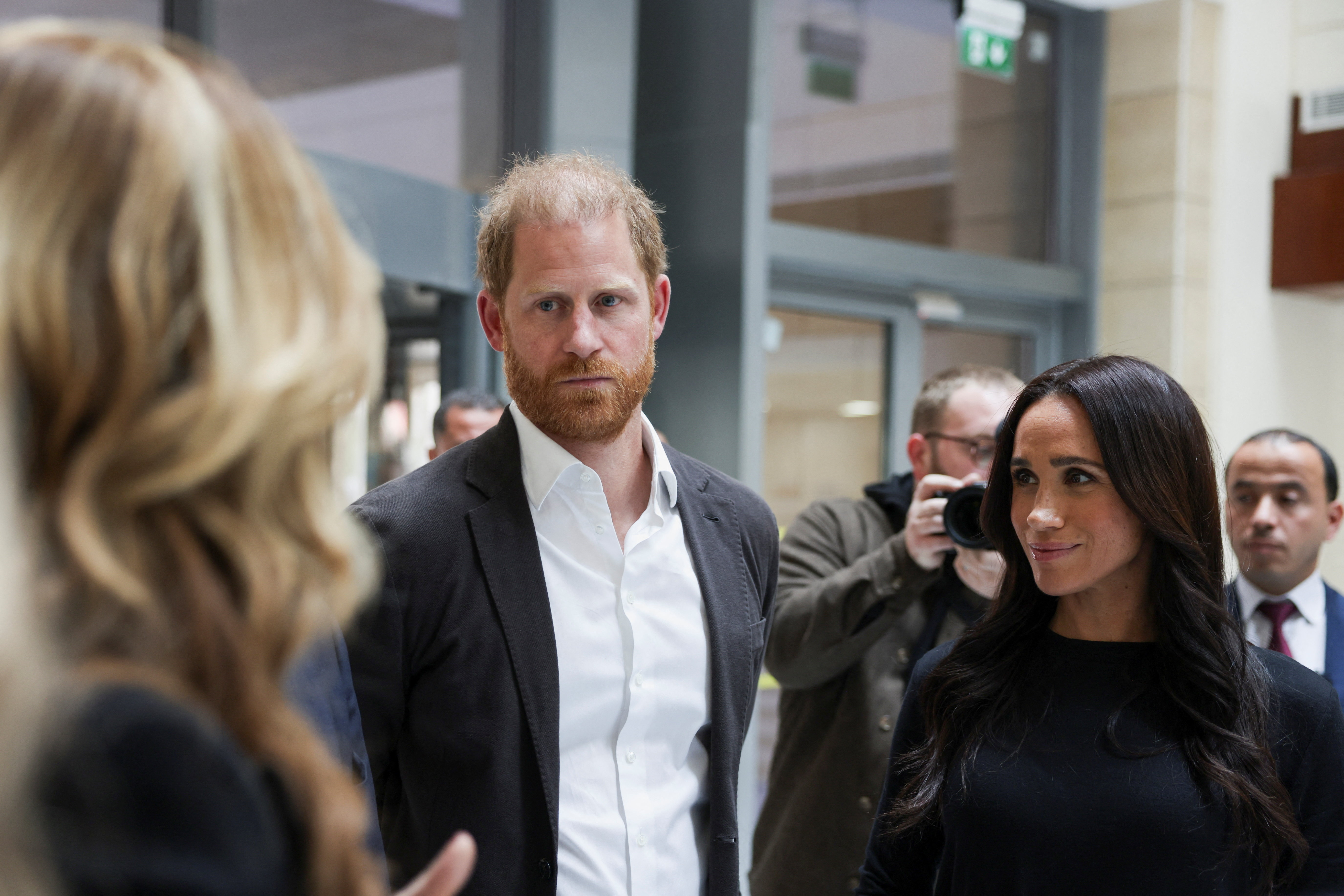 Britain's Prince Harry and Meghan, the Duchess of Sussex, visit Jordan