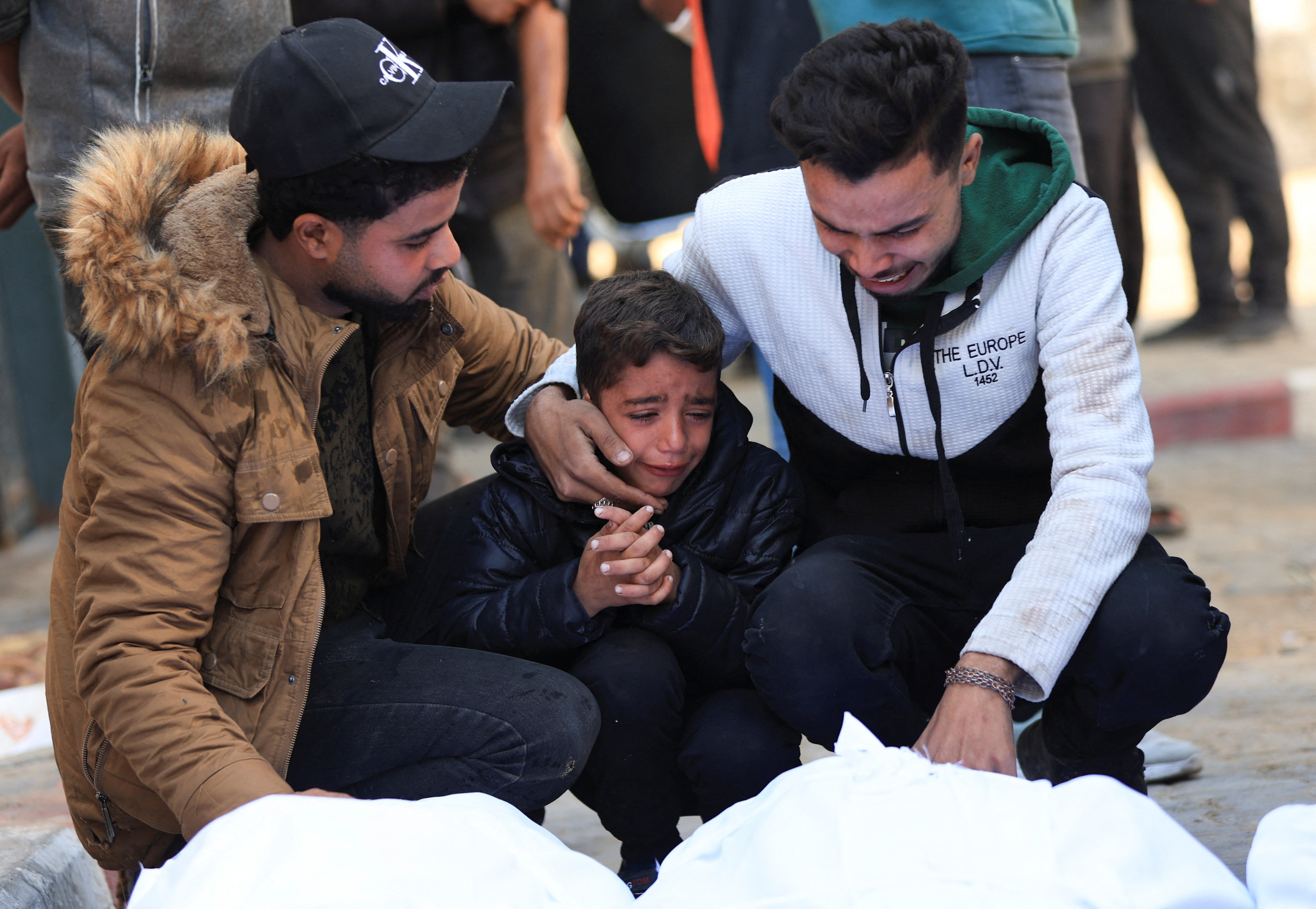 Aftermath of an Israeli strike in Gaza City