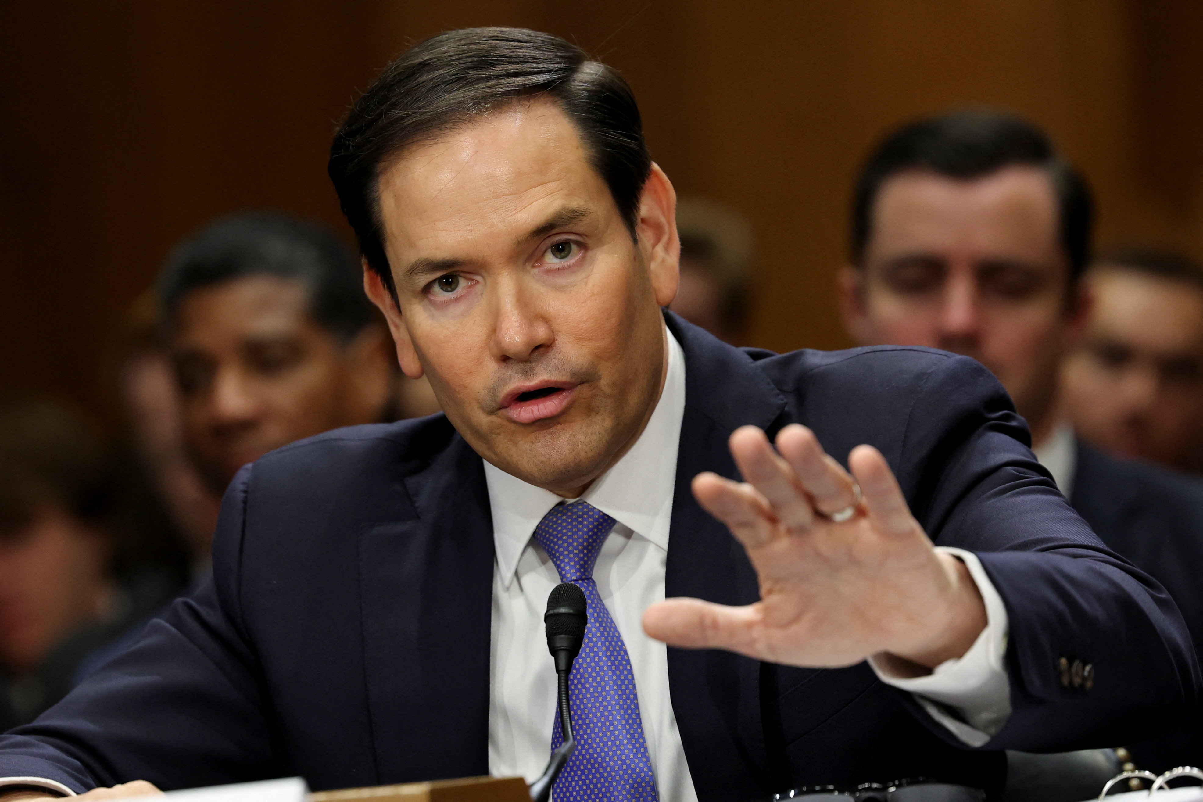 Senate Foreign Relations Committee hearing on U.S. President Trump's State Department budget request for the Department of State, on Capitol Hill in Washington