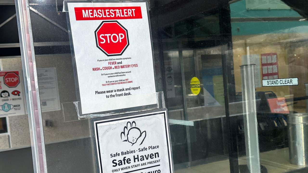 FILE PHOTO: Measles scare in New York