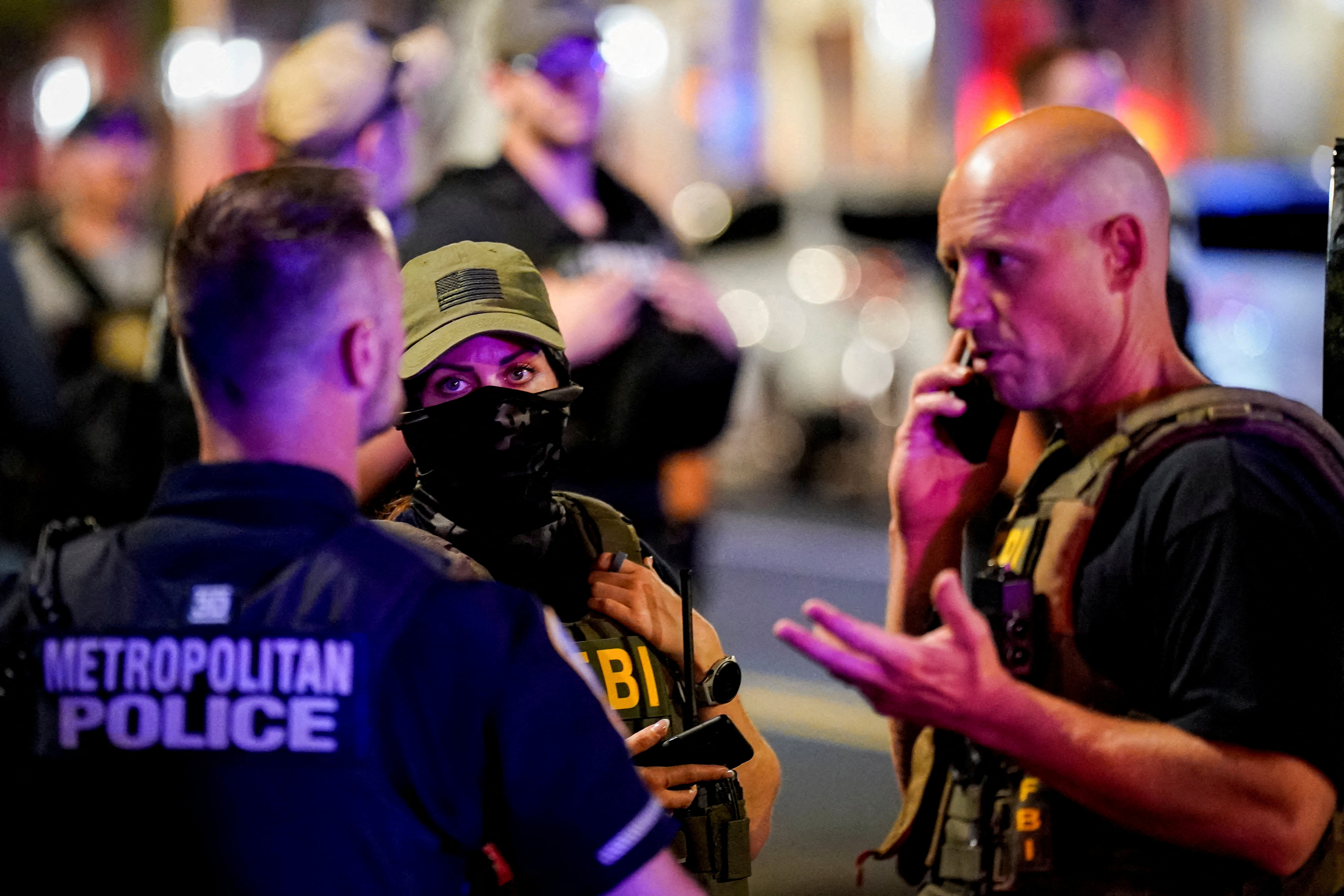 FILE PHOTO: U.S. President Trump deploys the National Guard and federalizes the Metropolitan Police Department, in Washington, D.C.