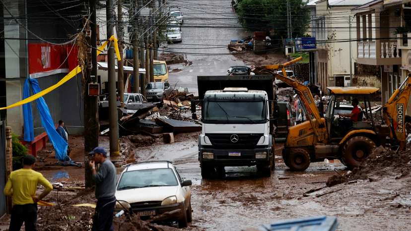 Flooding due to heavy rains in Rio Grande do Sul
