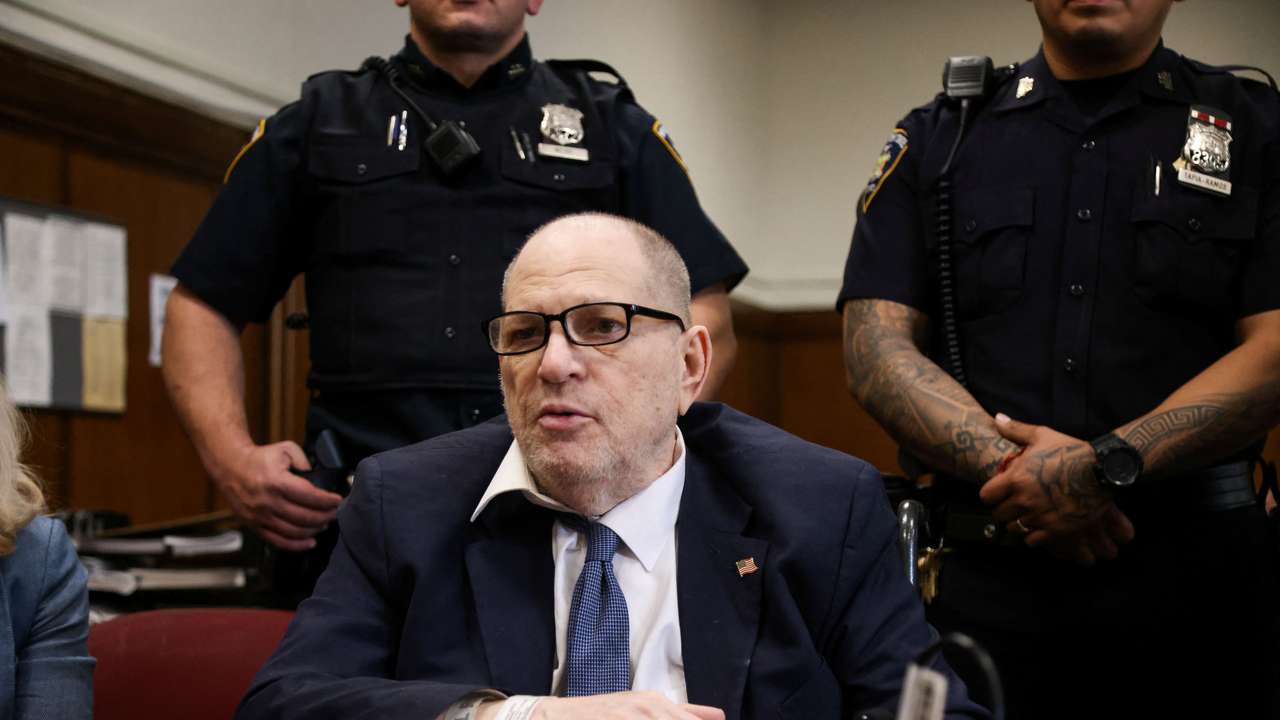 Harvey Weinstein appears at Manhattan Criminal Court for his sexual assault trial, in New York City