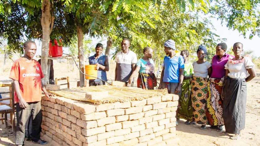 Local refrigerator in Malawi for farmers