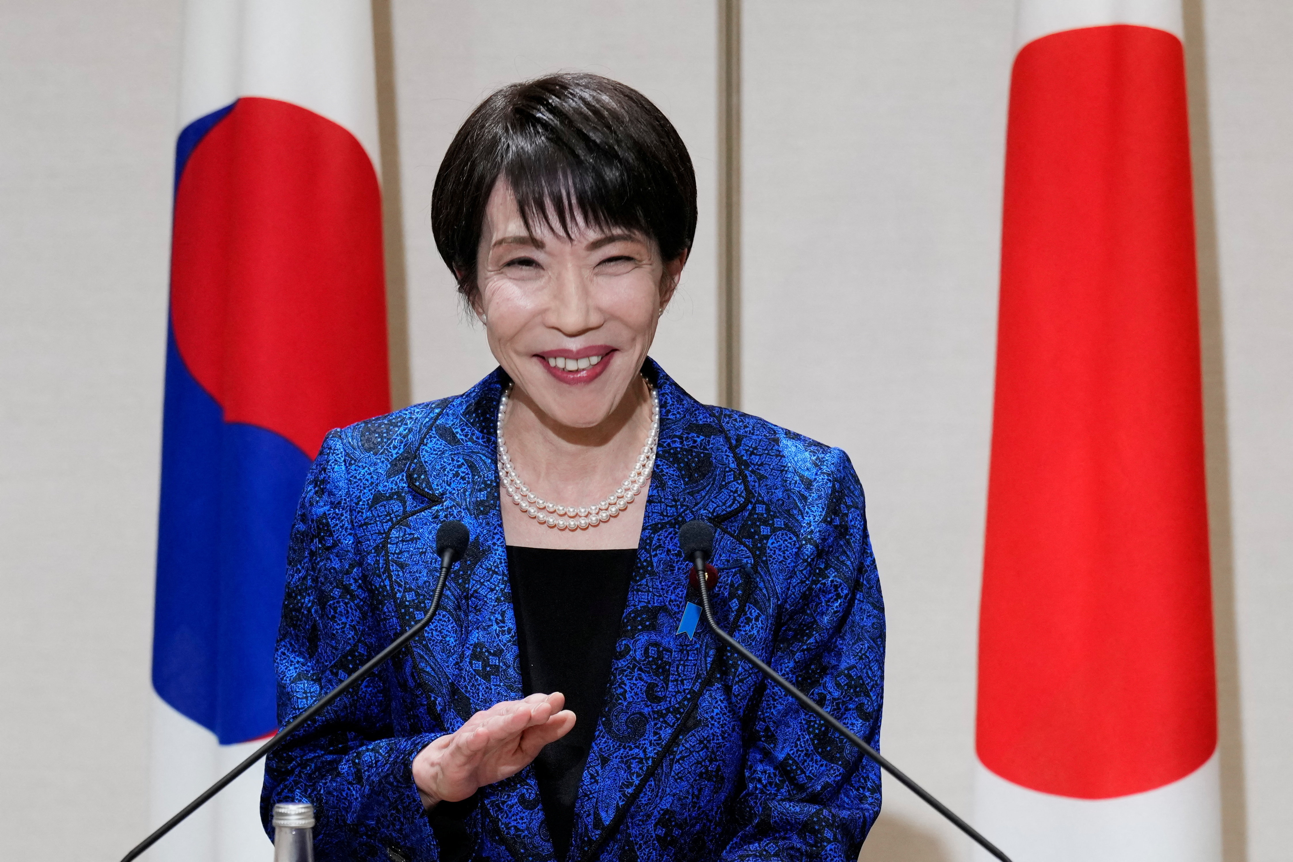 South Korea's President Lee visits Japan