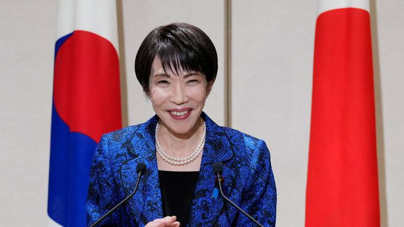 South Korea's President Lee visits Japan