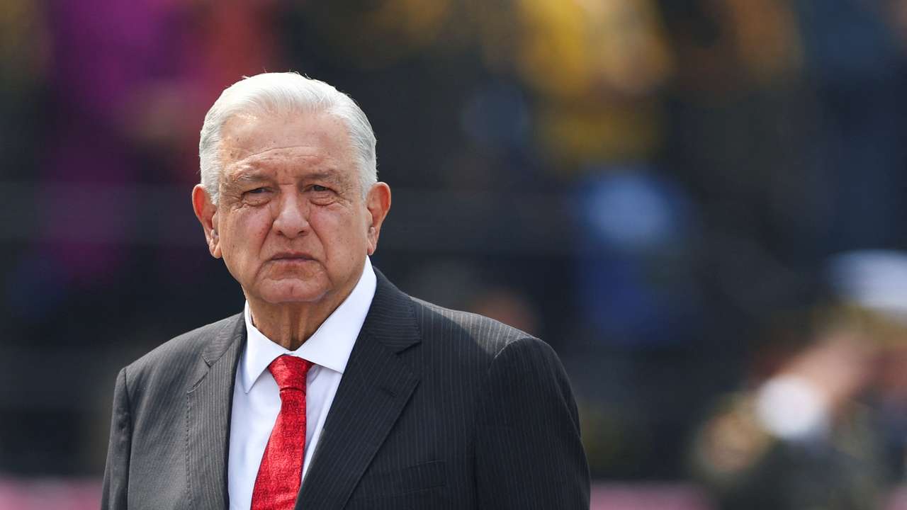 Military parade to celebrate the Independence Day hosted by Mexico's President Lopez Obrador, in Mexico City