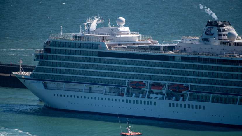 Migrants arrive in the UK after crossing the English Channel