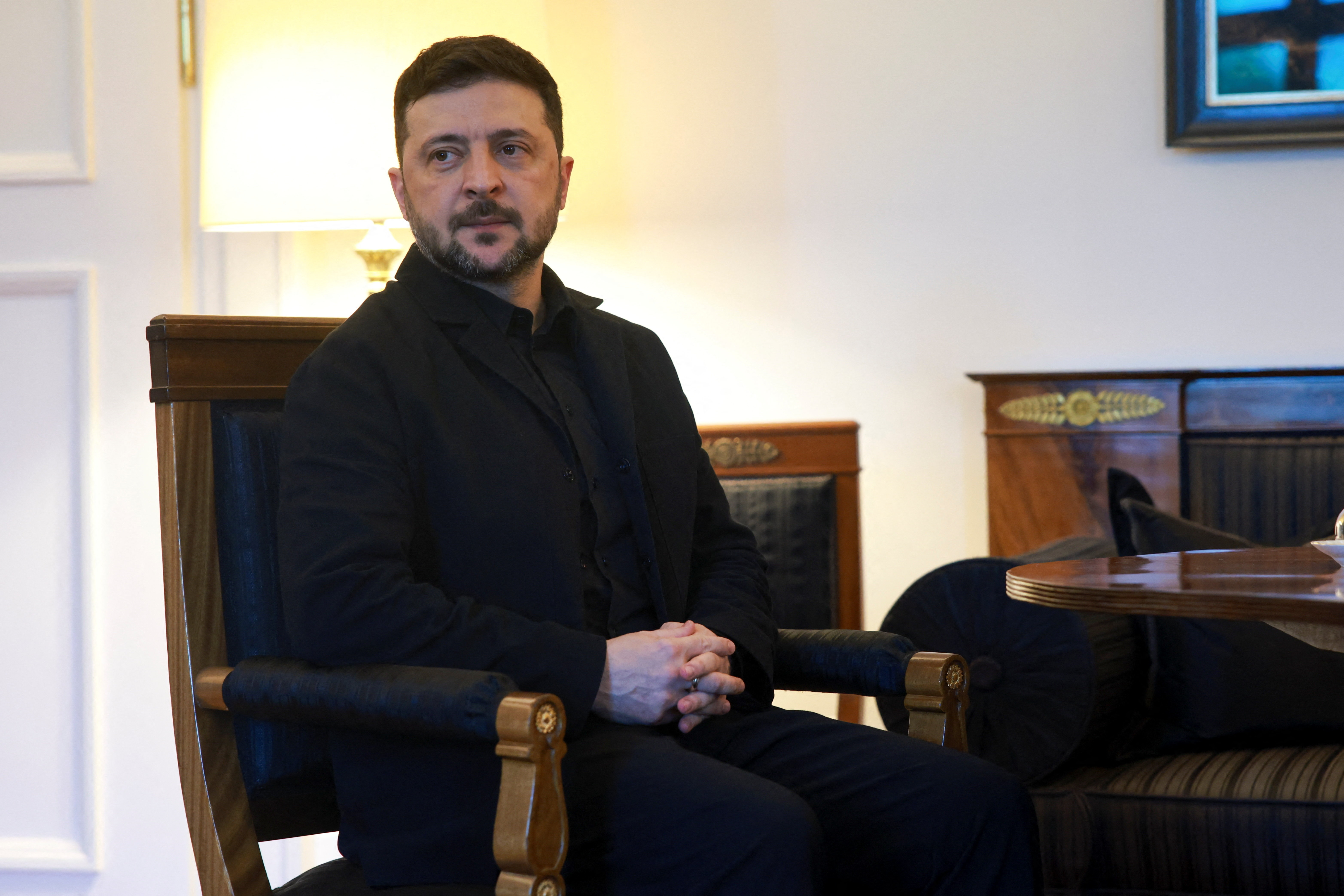 Ukraine's President Zelenskiy visits Berlin