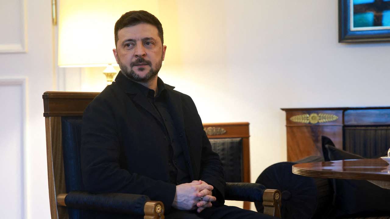 Ukraine's President Zelenskiy visits Berlin
