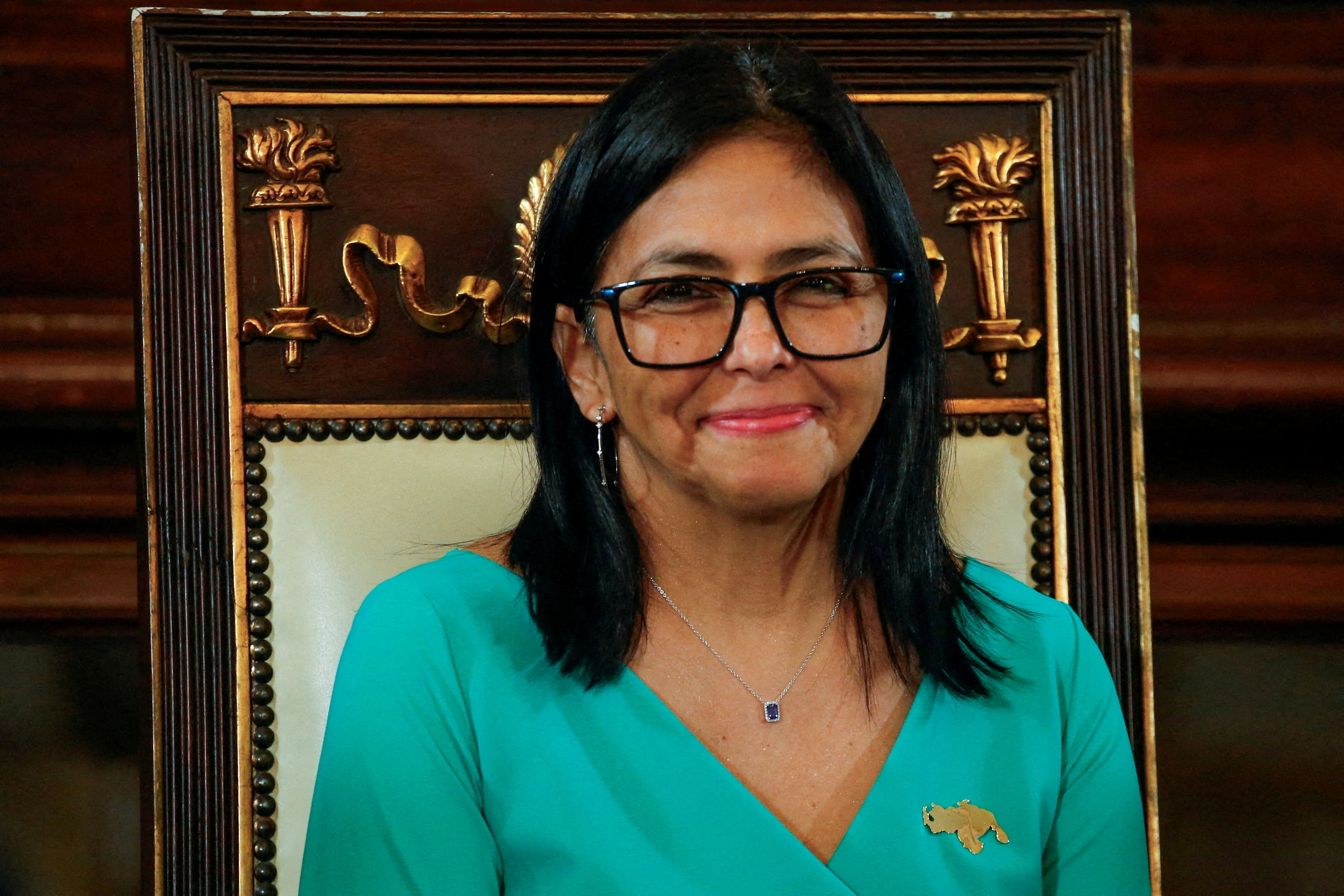 Delcy Rodriguez is sworn in as Venezuela’s interim president after Maduro's capture