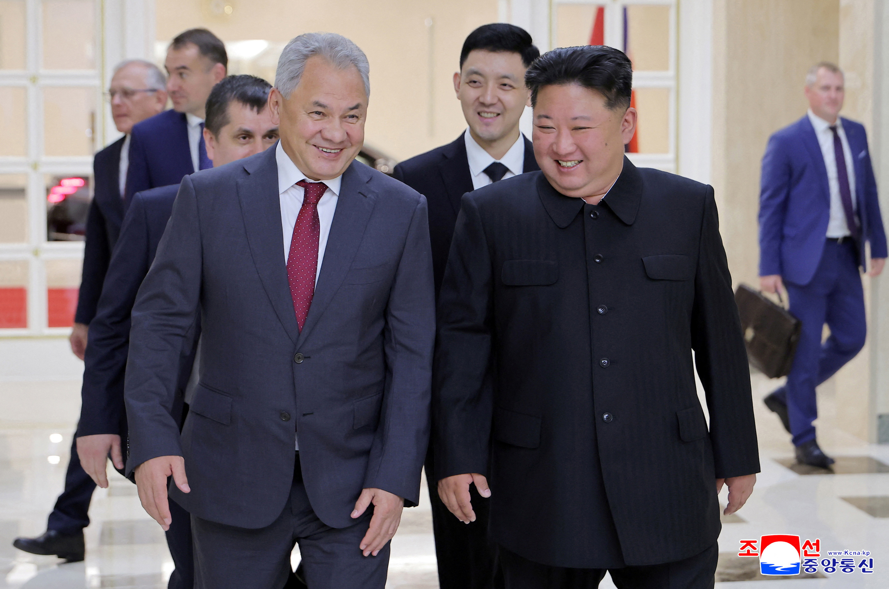 North Korea's Kim meets with Russia's security official Shoigu in Pyongyang