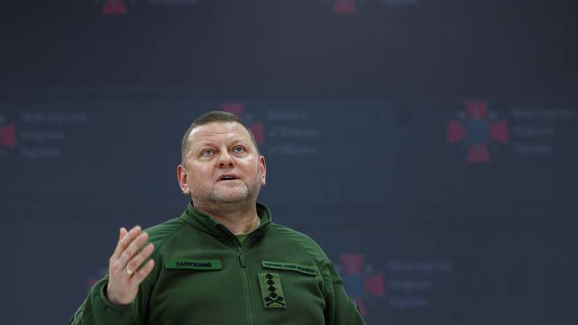 UAF Commander in Chief Zaluzhnyi holds a press conference in Kyiv