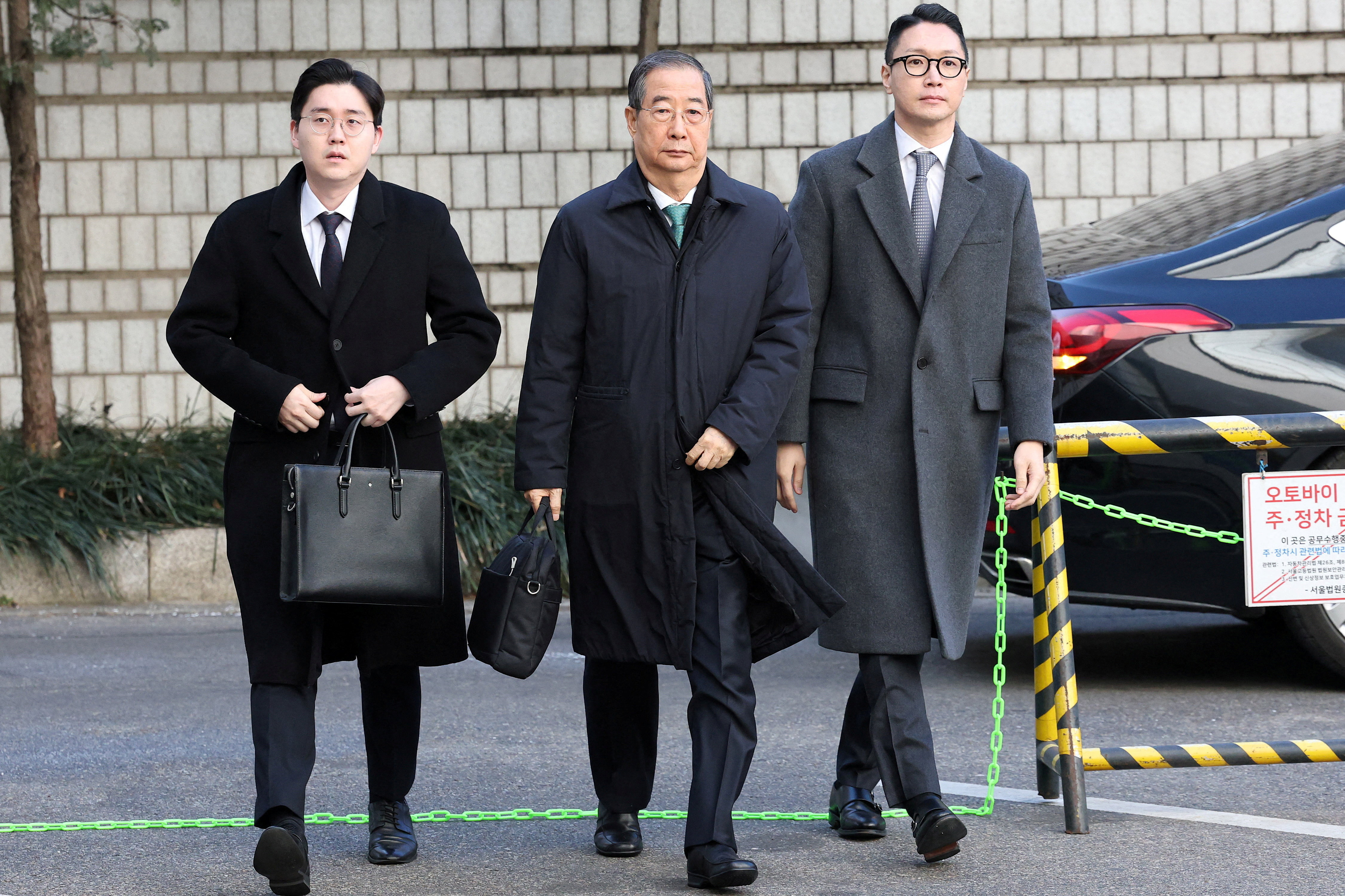 First-instance verdict in trial of former South Korean Prime Minister Han Duck-soo