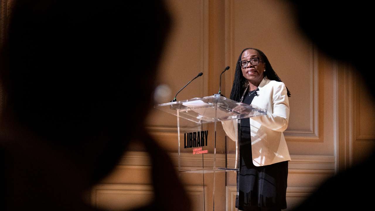 Supreme Court Justice Ketanji Brown Jackson speaks to 2025 Supreme Court Fellows Program