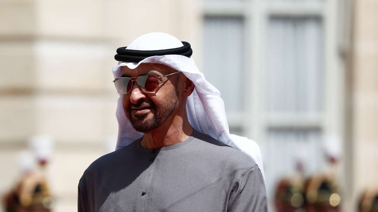 UAE President Sheikh Mohammed bin Zayed al-Nahyan visits France