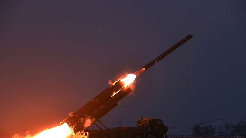 North Korea long-range strategic cruise missile launching drill, according to local media