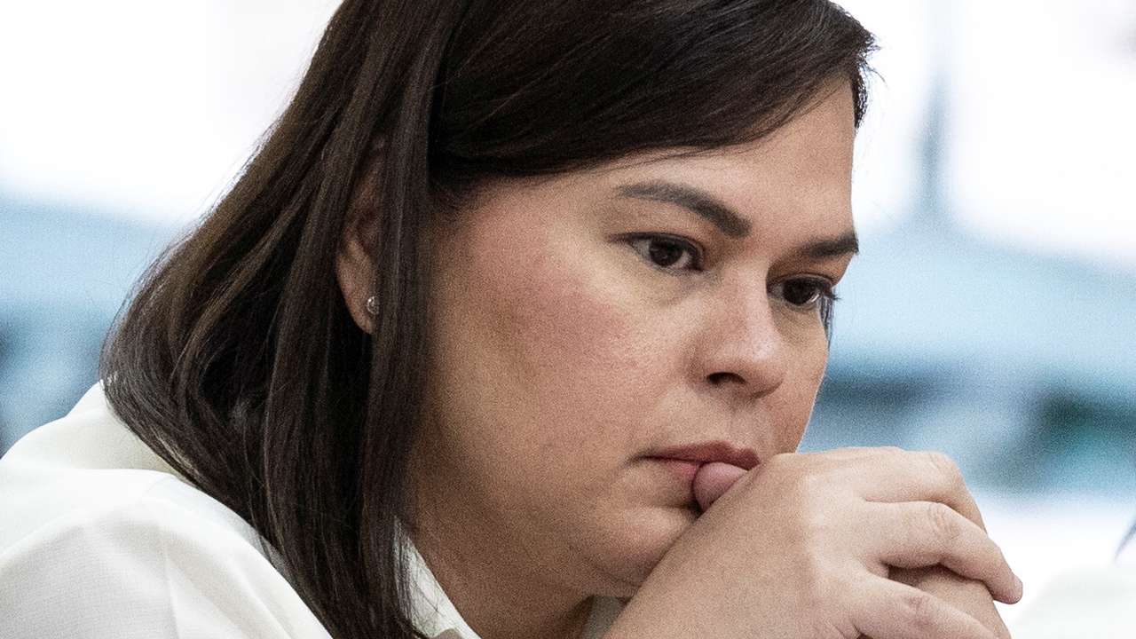 Philippine Vice-President Sara Duterte at the House of Representatives