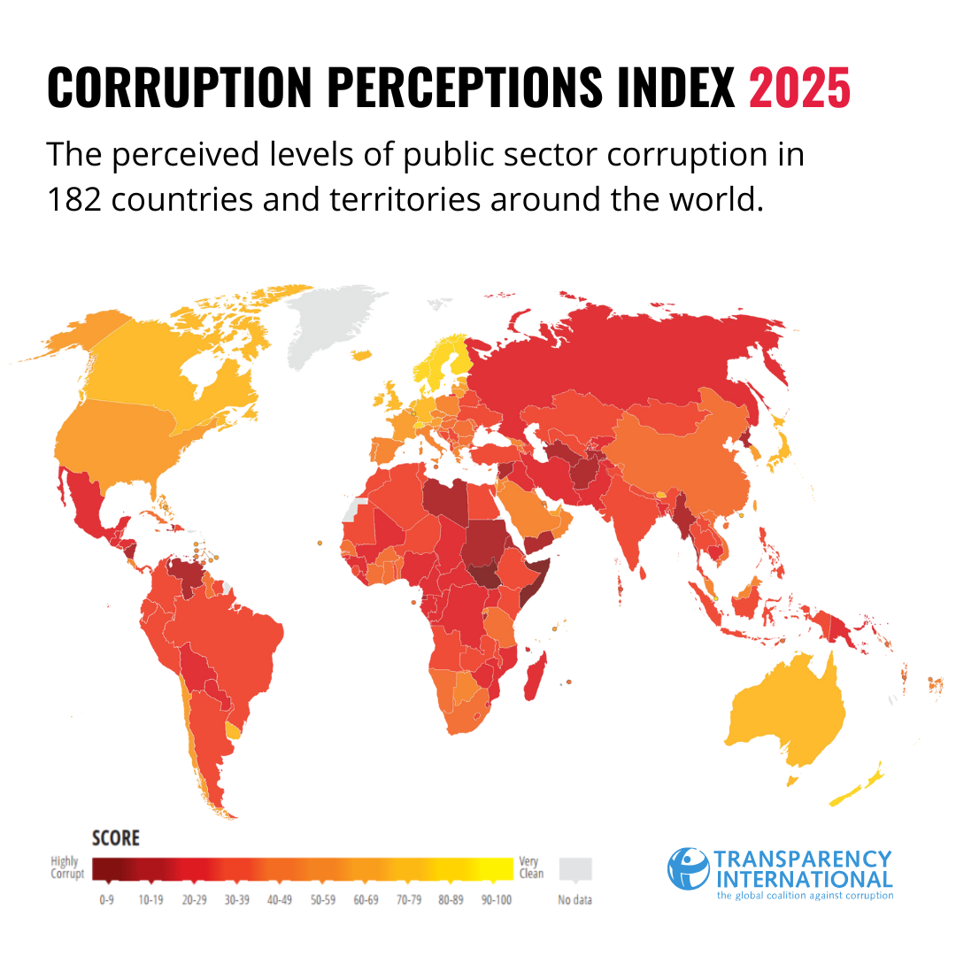 Corruption Perceptions Index 2025 media kit