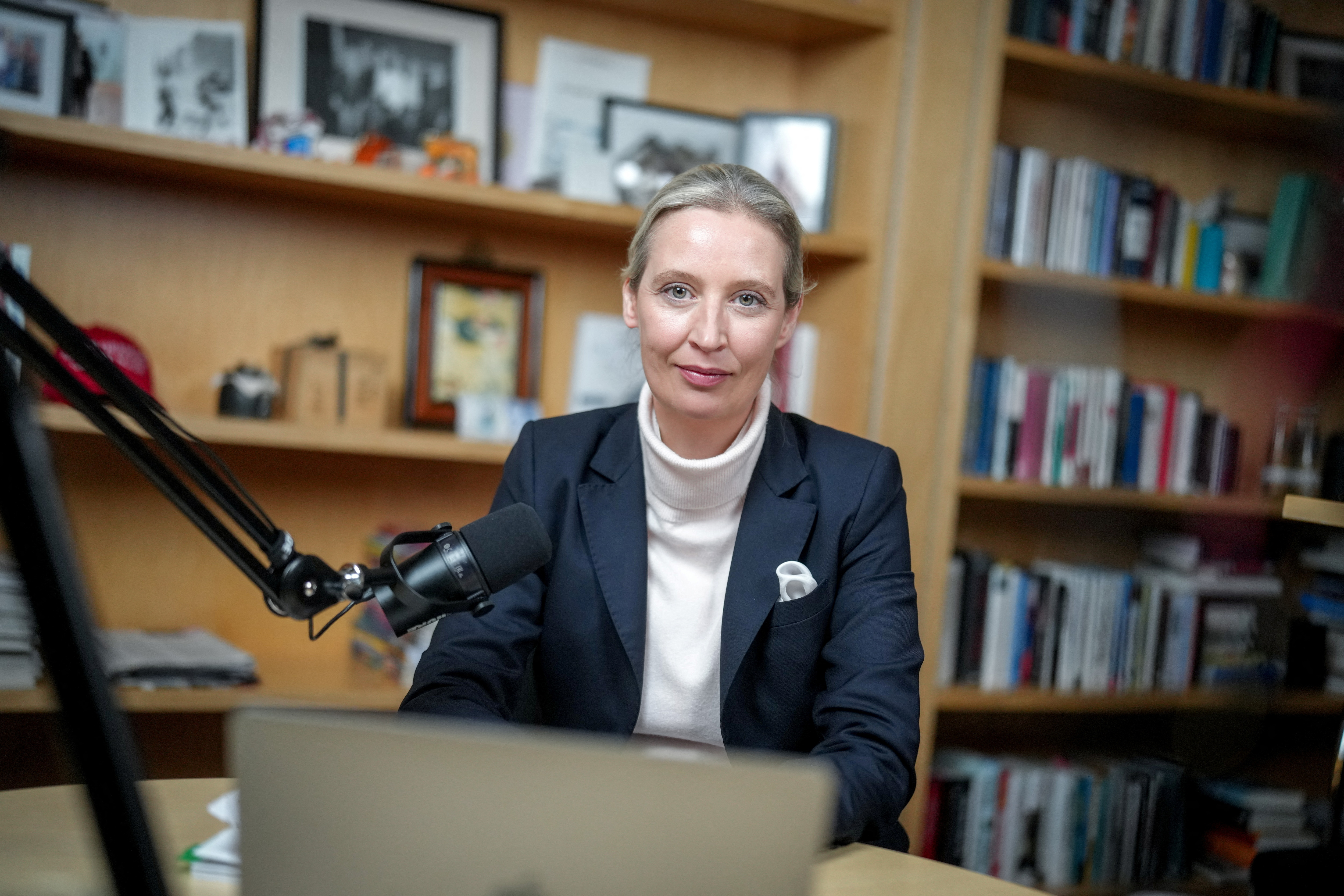 Elon Musk holds talk event with German far-right leader Alice Weidel