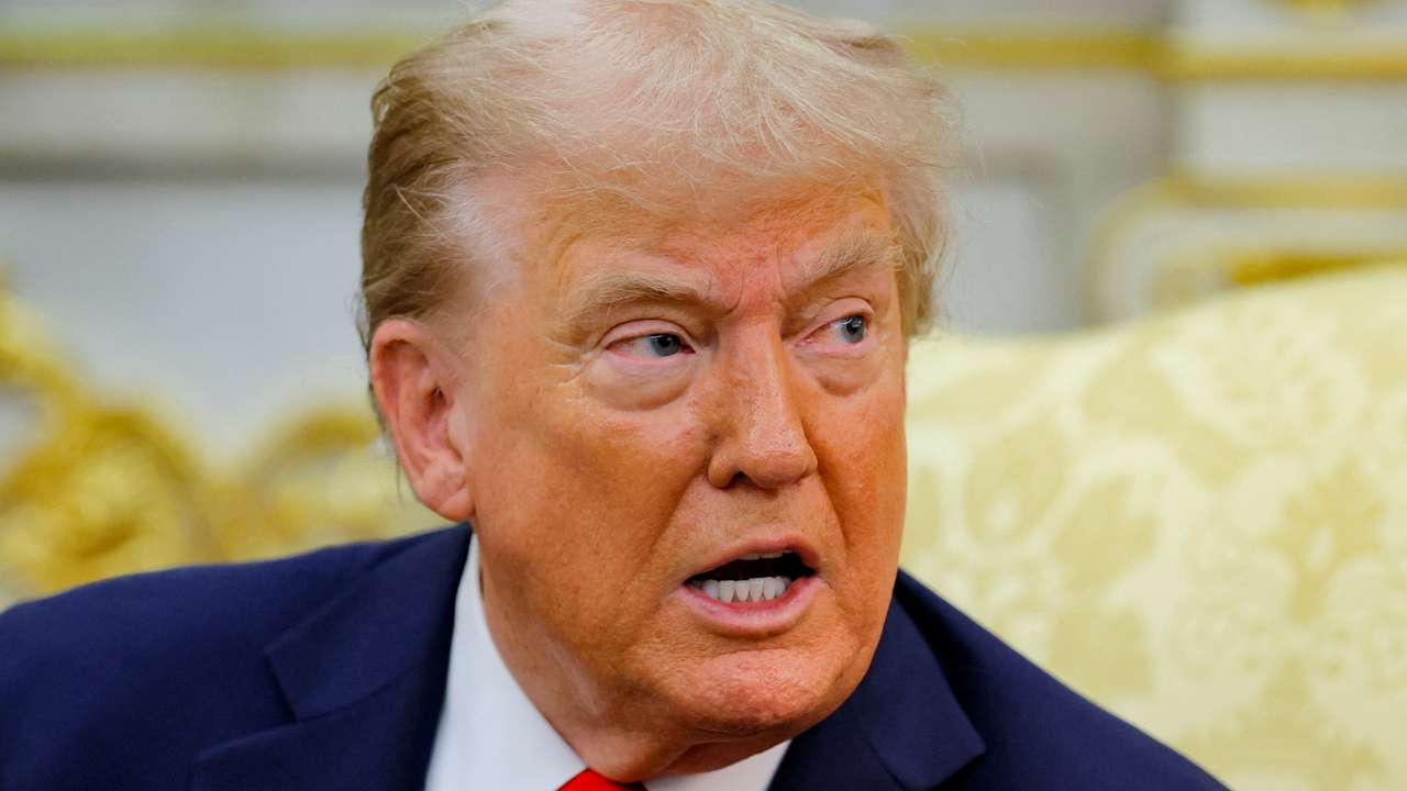 U.S. President Donald Trump meets Polish President Karol Nawrocki in Washington