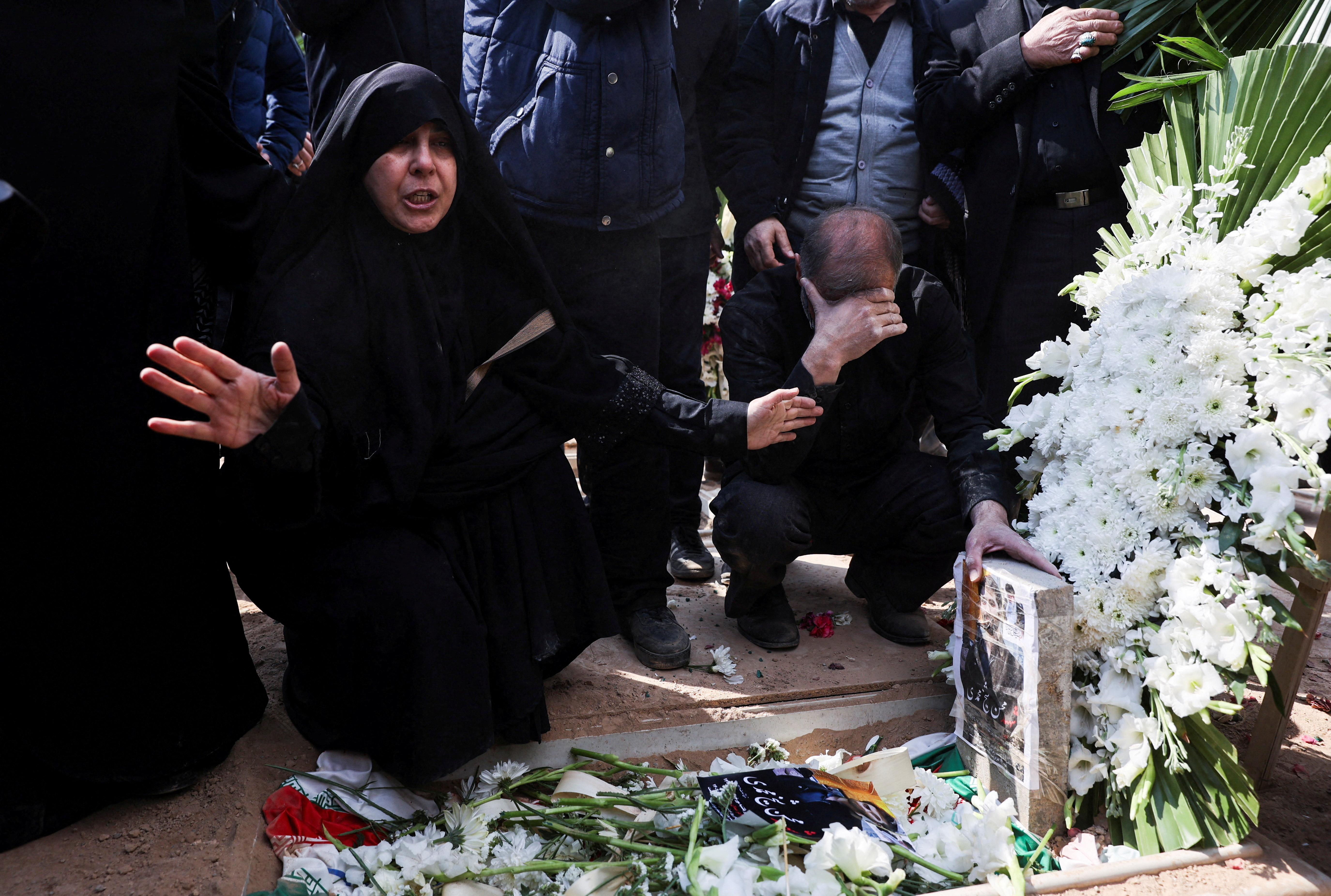 Funeral of victims of Israeli and U.S. strikes, amid the U.S.-Israeli conflict with Iran, in Tehran