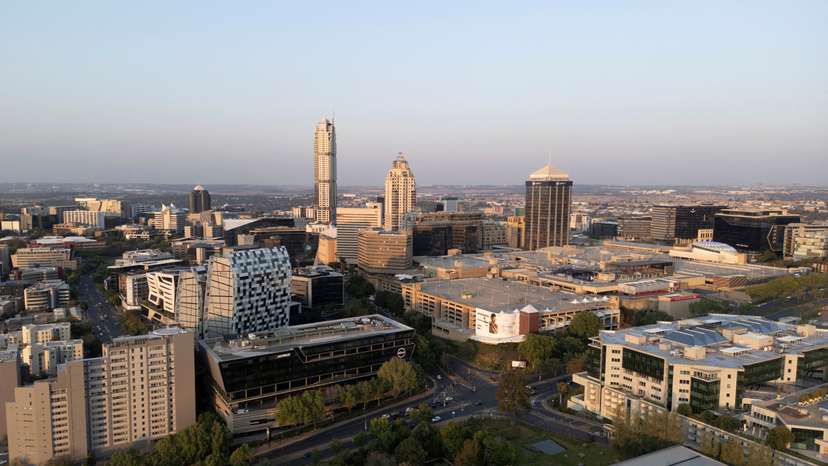 FILE PHOTO: Johannesburg, South Africa's biggest city