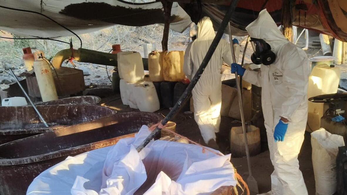  Mexico dismantles 5 major synthetic drug labs