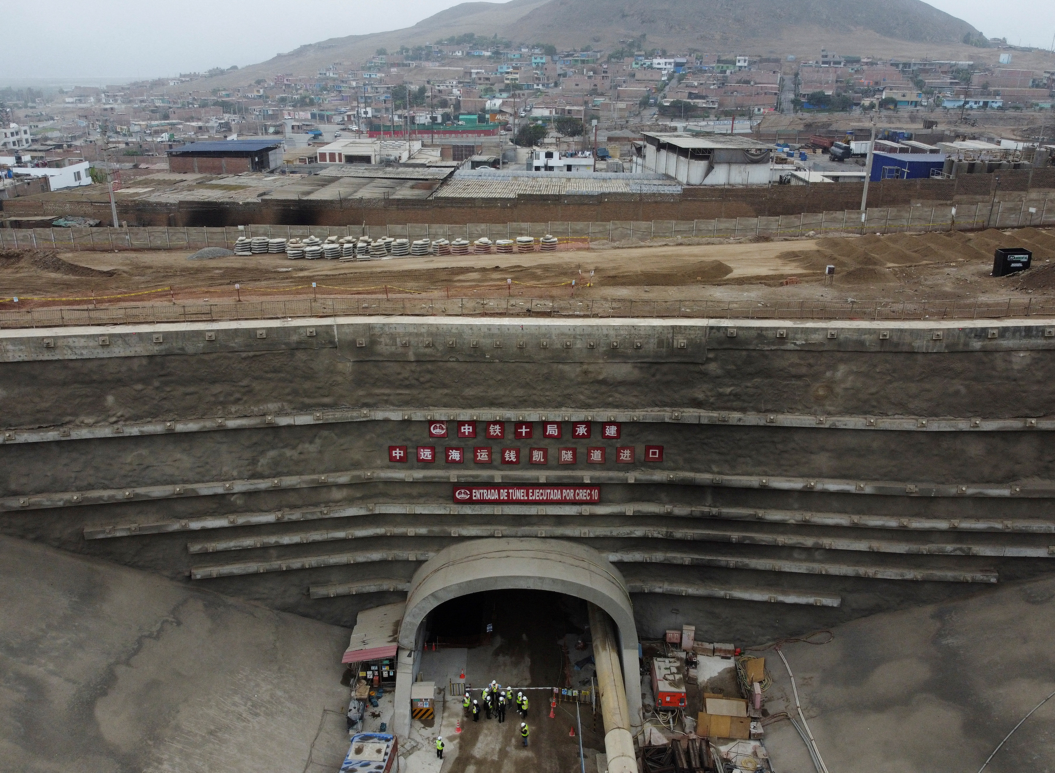 FILE PHOTO: China widens South America trade highway with Silk Road mega port