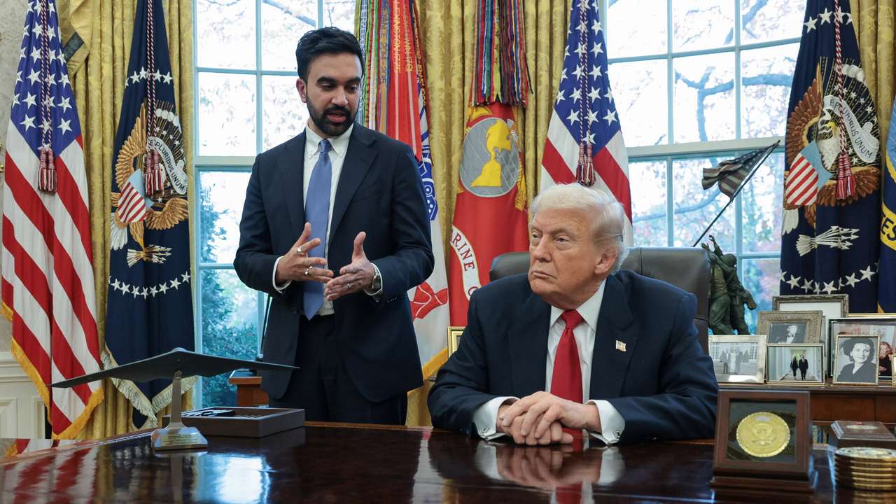 U.S. President Trump meets New York City Mayor-elect Mamdani at the White House