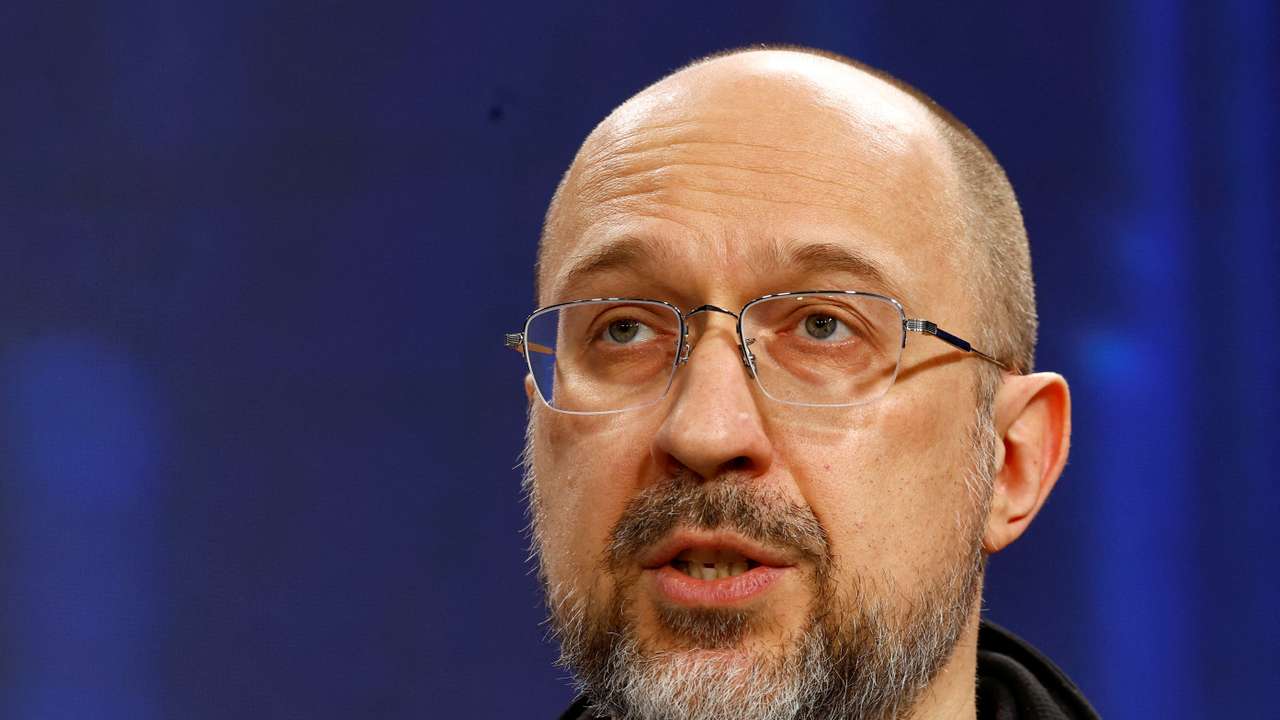 FILE PHOTO: Ukraine's PM Shmyhal attends 'Ukraine. Year 2024' conference in Kyiv