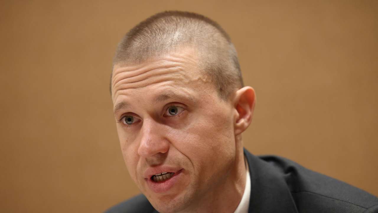 Ukraine's Deputy Minister of Foreign Affairs Anton Demokhin speaks with Reuters in Singapore