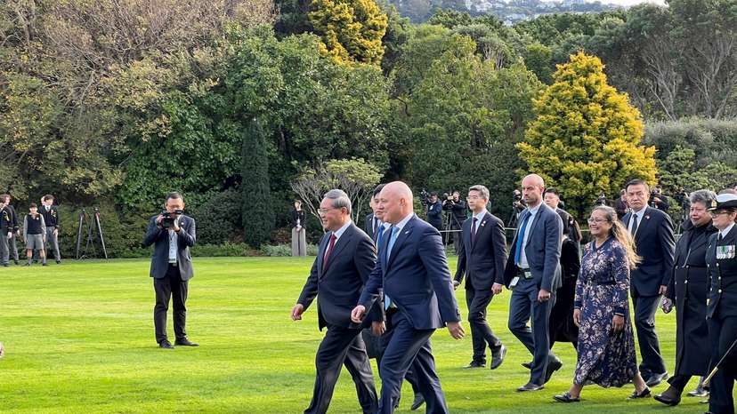 Chinese Premier Li Qiang meets NZ PM Luxon in Wellington, New Zealand