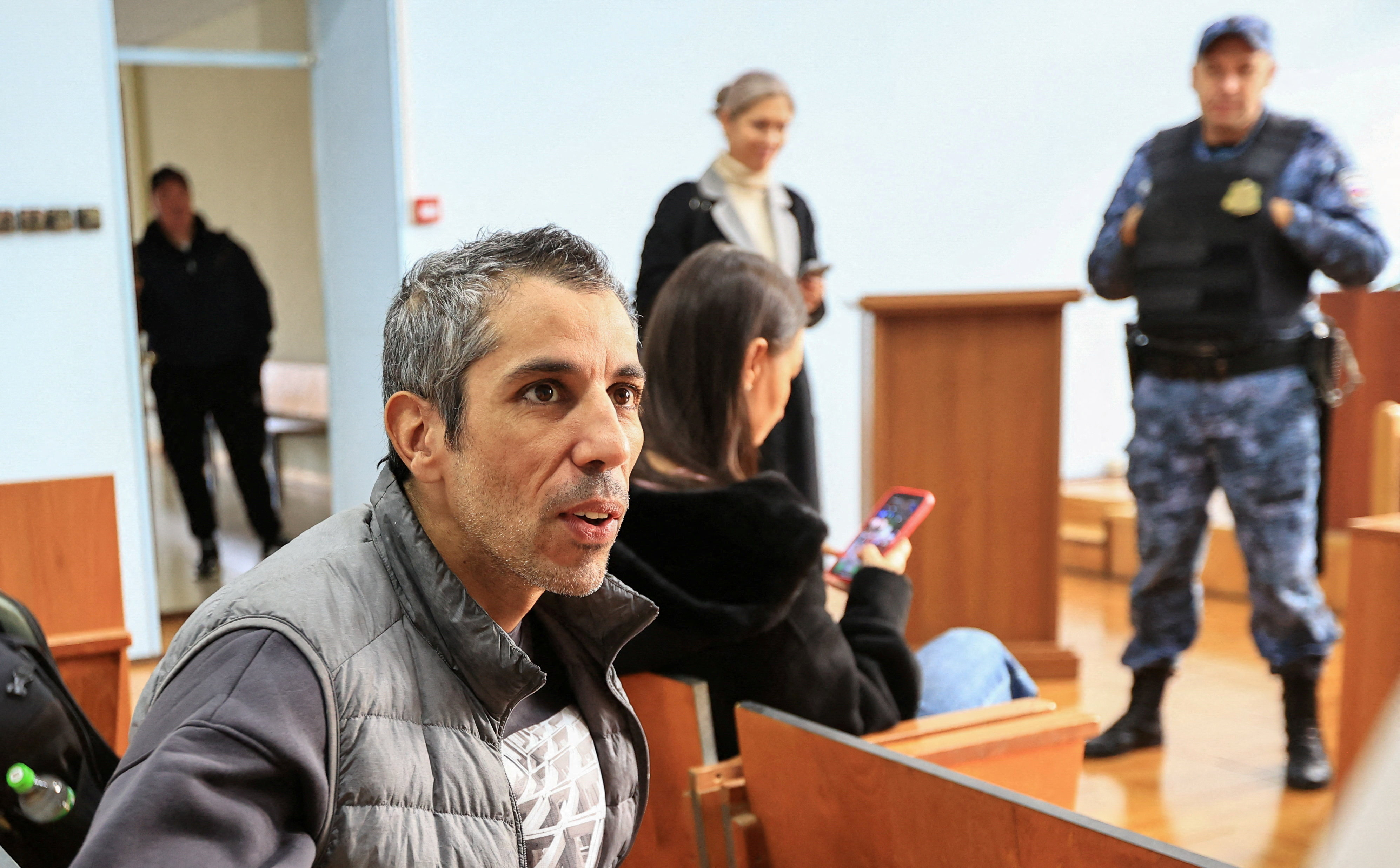 Russian court hears case of French cyclist accused of illegal border crossing