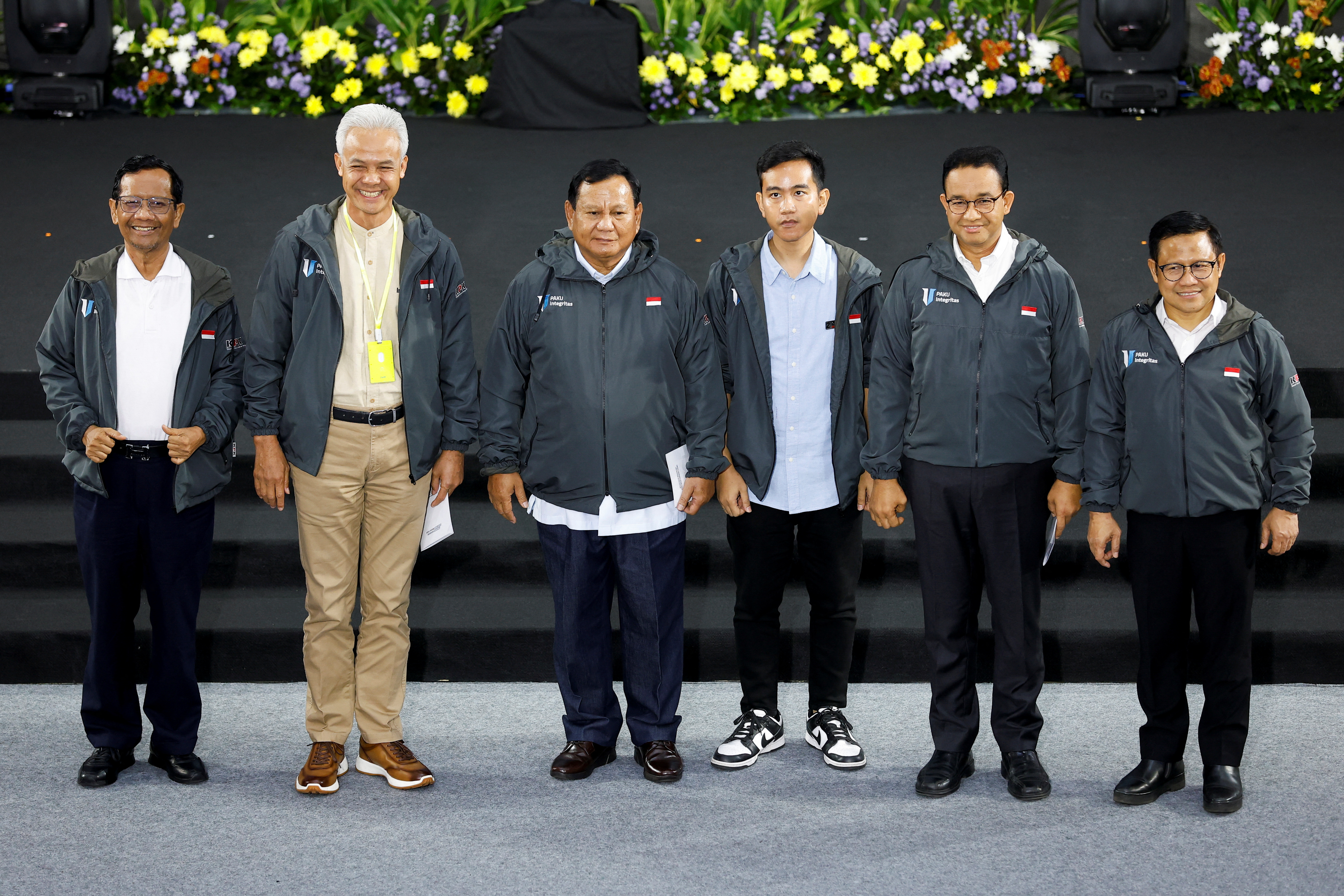 Presidential candidates dialogue with Indonesia's anti-graft agency in Jakarta