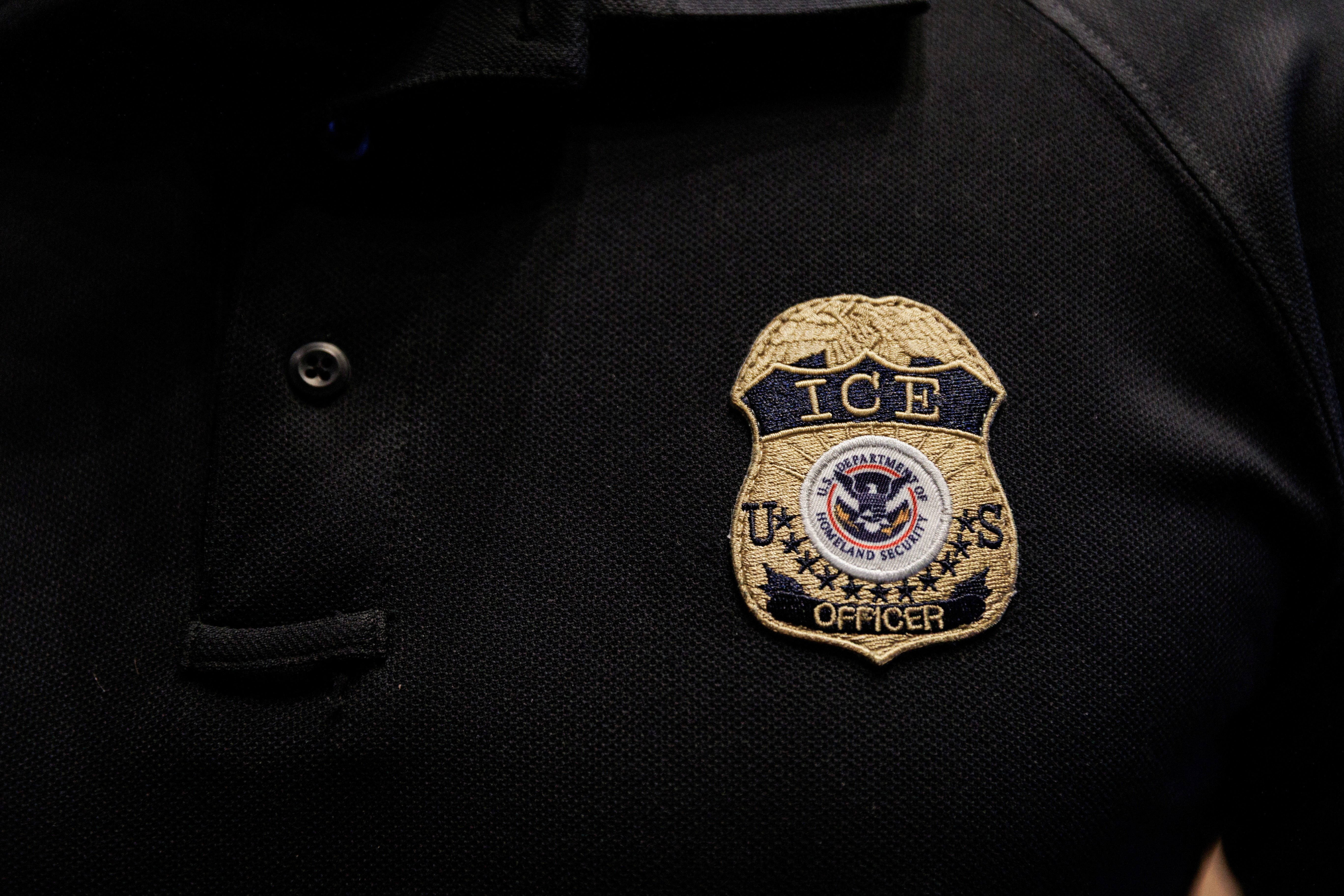 FILE PHOTO: U.S. Immigration and Customs Enforcement (ICE) holds a two-day job fair in Arlington
