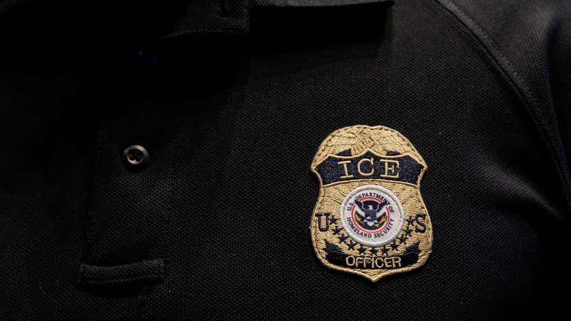 FILE PHOTO: U.S. Immigration and Customs Enforcement (ICE) holds a two-day job fair in Arlington