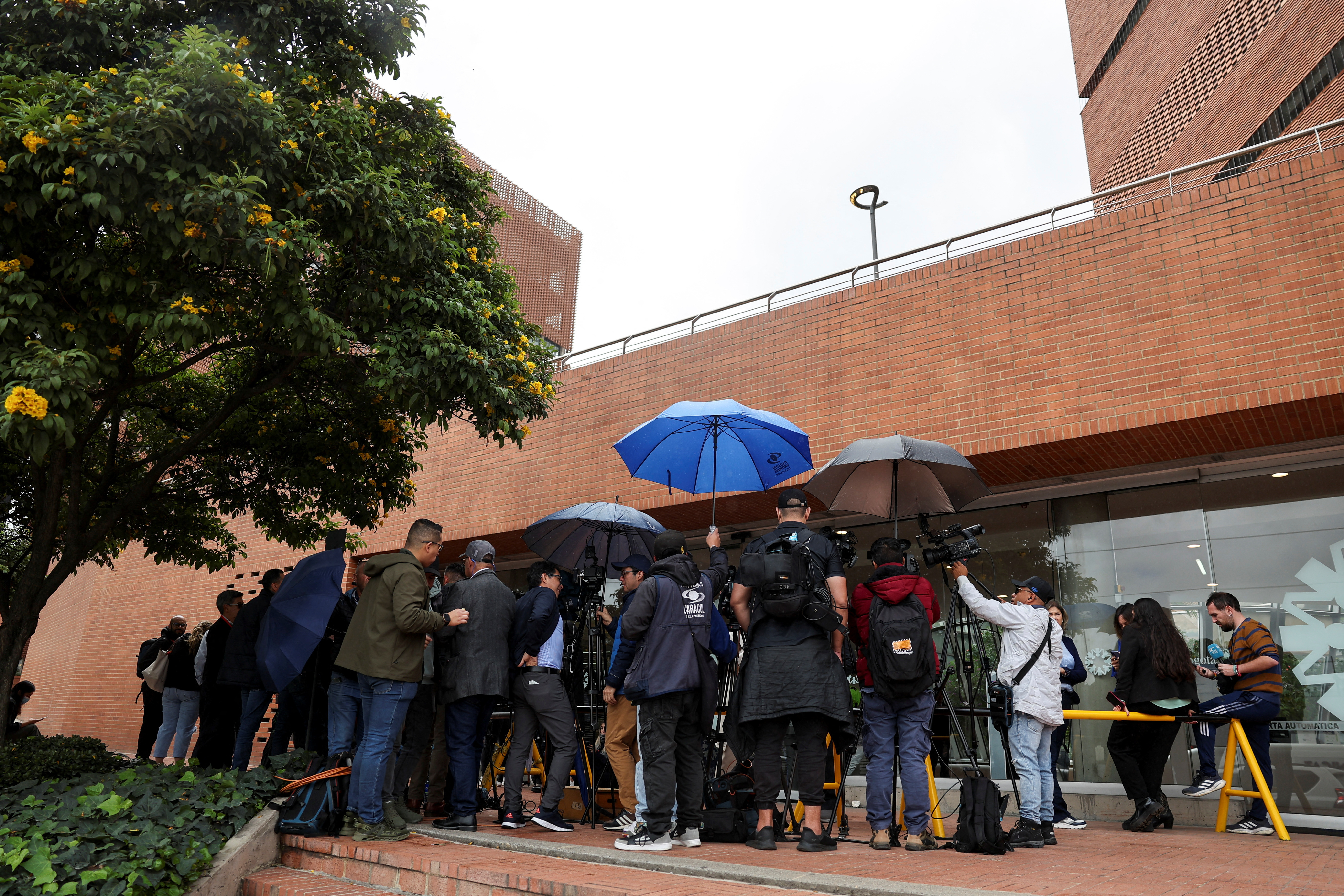 March in support of Colombian Senator Miguel Uribe Turbay, in Bogota