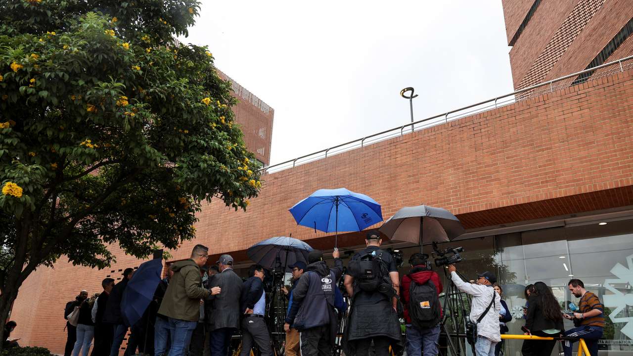 March in support of Colombian Senator Miguel Uribe Turbay, in Bogota