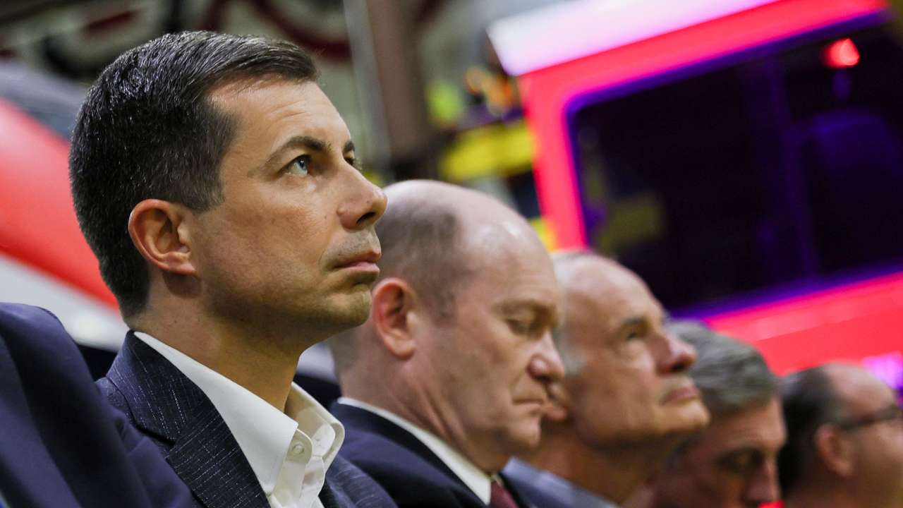 U.S. President Joe Biden visits Amtrak maintenance facility in Bear, Delaware