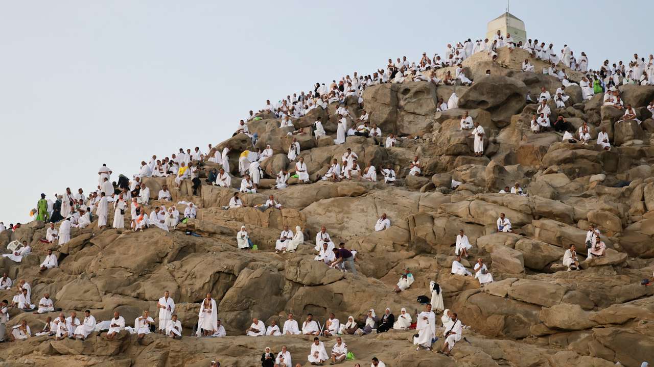 Annual hajj pilgrimage