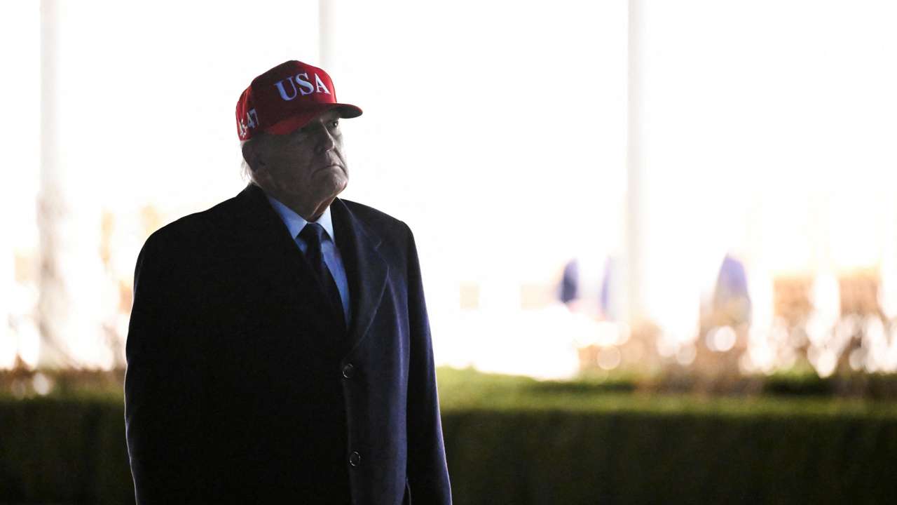 U.S. President Donald Trump returns to the White House in Washington, D.C.