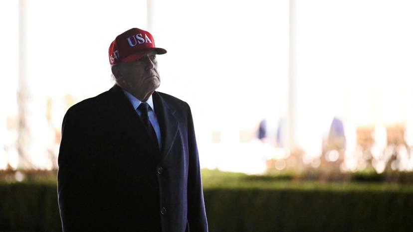 U.S. President Donald Trump returns to the White House in Washington, D.C.